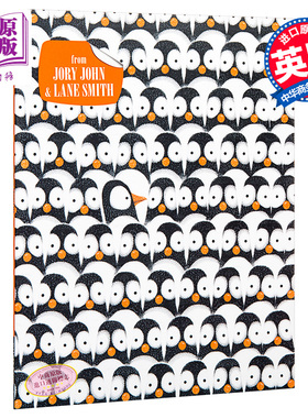 预售 Lane Smith：好烦好烦的小企鹅 英文原版 Penguin Problems 情绪绘本 儿童心理 亲子绘本 获奖名家绘本 3-6岁