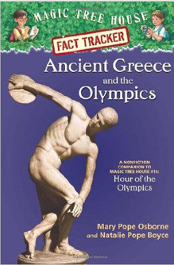 Magic Tree House Fact Tracker 10 Ancient Greece and the Olympics 神奇树屋小百科10 英文原版进口 小初文学 又日新
