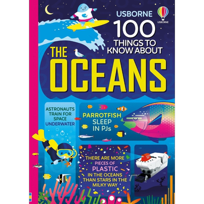 100海洋大发现 100 Things to Know About the Oceans 英文原版进口 科普读物 精装 科学百科知识读本 8岁以上 又日新