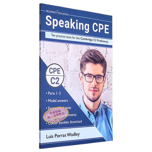 Speaking CPE 10 practice tests Cambridge C2 Proficiency 口语提升 剑桥CPE考试C2等级10套模拟练习测试 2022 又日新
