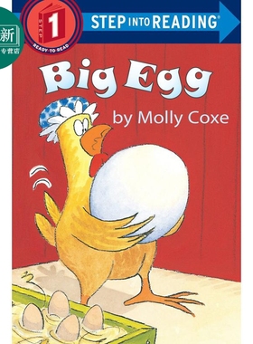 Step into Reading Step 1 Big Egg 兰登阅读进阶1：大大的蛋 英文原版 儿童绘本 分级阅读 Molly Coxe 7-12岁 又日新