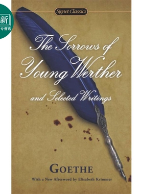少年维特之烦恼 英文原版小说 英文版 The Sorrows of Young Werther 经典外国文学小说 歌德 代表作 又日新
