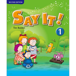 说出来！第二版学生书1 含在线资源 Say It! 2nd Edition Student Book 1 (with Caves WebSource)台版原版书英语 又日新