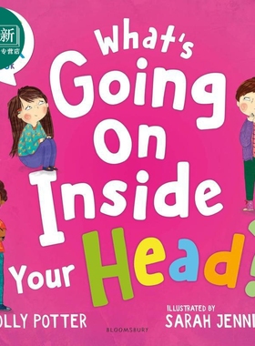 你的脑子里在想什么 What's Going On Inside Your Head 英文原版 儿童科普绘本 亲子读物 培养健康的思维习惯 又日新