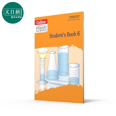 Collins International Primary Science Students Book 6 柯林斯国际小学科学学生书6 英文原版剑桥生物化学物理 又日新