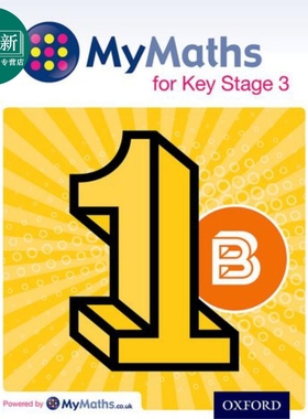 Mymaths For Key Stage 3 Student Book 1B  我的数学KS3 学生用书1B 牛津大学出版 11-14岁