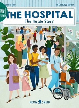 The Hospital: The Inside Story 场景故事：医院 英文原版进口图书 儿童绘本故事图画书 精装精品童书 生活百科 又日新