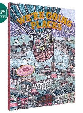 Mick Jackson We're Going Places 我们要去的地方 英文原版 进口图书 儿童绘本 故事图画书 4岁以上