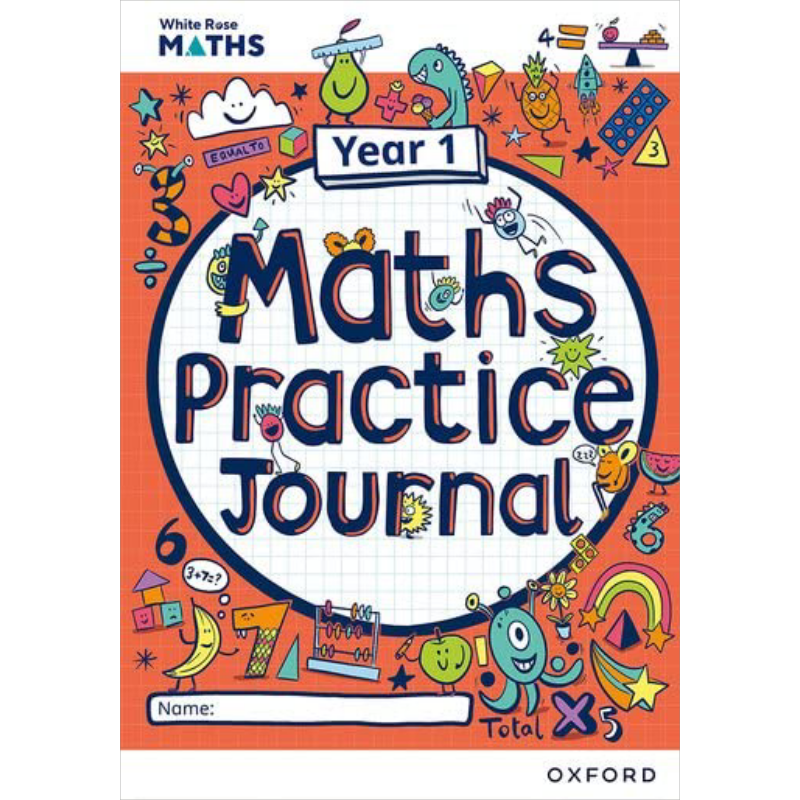 牛津白玫瑰数学练习册 一年级 White Rose Maths Practice Journals  又日新