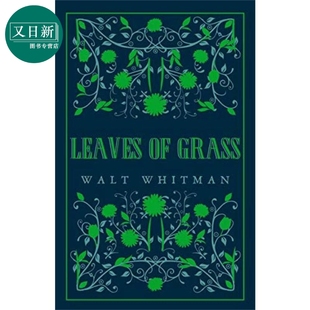 Whitman Poets Grass 英文原版 Series Great Leaves ALMA伟大诗歌系列 又日新 Walt 草叶集