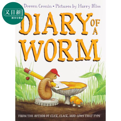 虫虫日记英文原版儿童读物