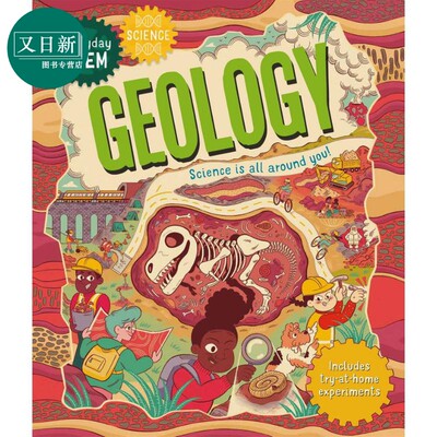 Everyday STEM Science – Geology 日常STEM：地质科学 英文原版 进口图书 儿童科普绘本 知识百科图书儿童读物 又日新