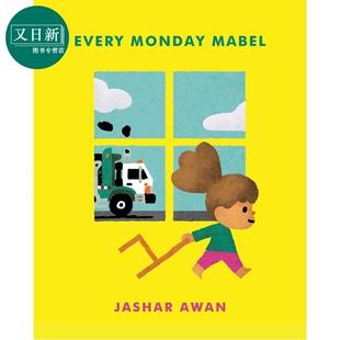 预售 2026年凯迪克银奖 梅布尔的周一 Every Monday Mabel 英文原版 儿童绘本 图画故事书 进口童书 精装 获奖绘本精选 又日新