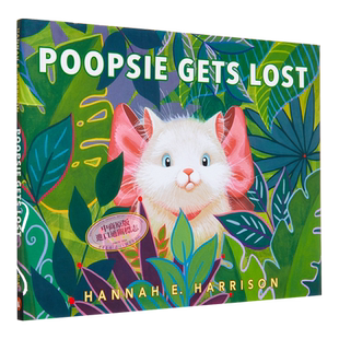 Hannah E. Harrison:Poopsie Gets Lost 波斯猫迷路了 英文原版 进口图书 儿童绘本 猫猫历险 动物故事图画书 又日新
