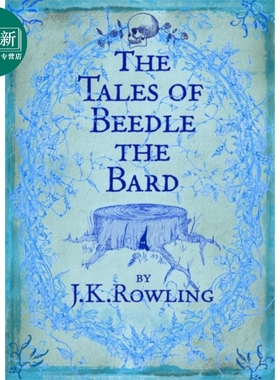 预售 英文原版JK罗琳the tales of beedle the bard 诗翁彼豆故事集 又日新