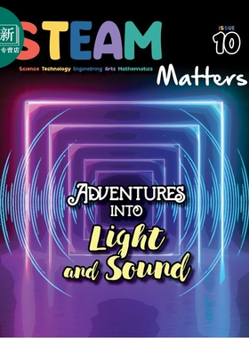 Steam Matters Magazine Issue 10 STEAM 少儿英语科普杂志第十期 知识思维技能训练 原版新加坡儿童英文课外读物 又日新