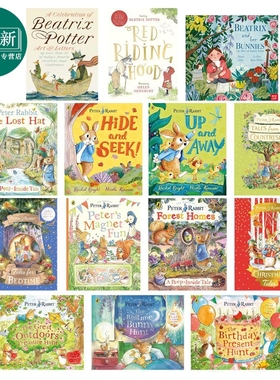 彼得兔Peter Rabbit Beatrix Potter 彼得兔的世界 自然之旅冒险故事手提故事包 比阿特丽克斯波特 英文原版童书 又日新