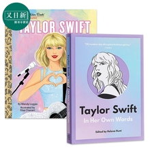 Taylor Swift 泰勒·斯威夫特图书2册套装 传记+语录集In Her Own Words 乡村流行音乐歌手名人英文原版 进口图书 又日新