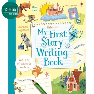 Writing 又日新 儿童工具书 进口图书 First Story 儿童故事绘本 我 Book 儿童读物 故事创作书 精品精装 英文原版