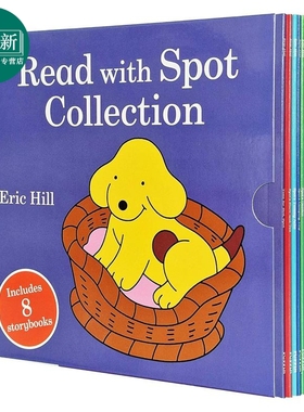 小波伴你读故事合集 Read with Spot Collection 盒装套装 英文原版 儿童绘本 图画故事书 卡通动画 进口童书  又日新