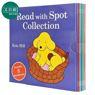 英文原版 Read 盒装 小波伴你读故事合集 儿童绘本 进口童书 Spot 卡通动画 with 又日新 Collection 图画故事书 套装