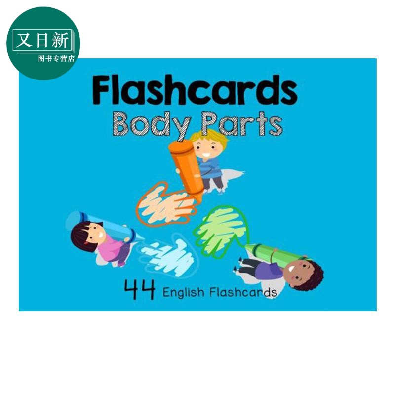 新加坡幼小衔接英语学习卡片cpd flashcards : body parts 身体部位
