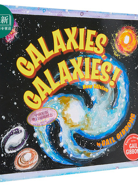 盖尔吉本斯少儿百科系列 星系 英文原版 Galaxies, Galaxies! 新版 3-8岁