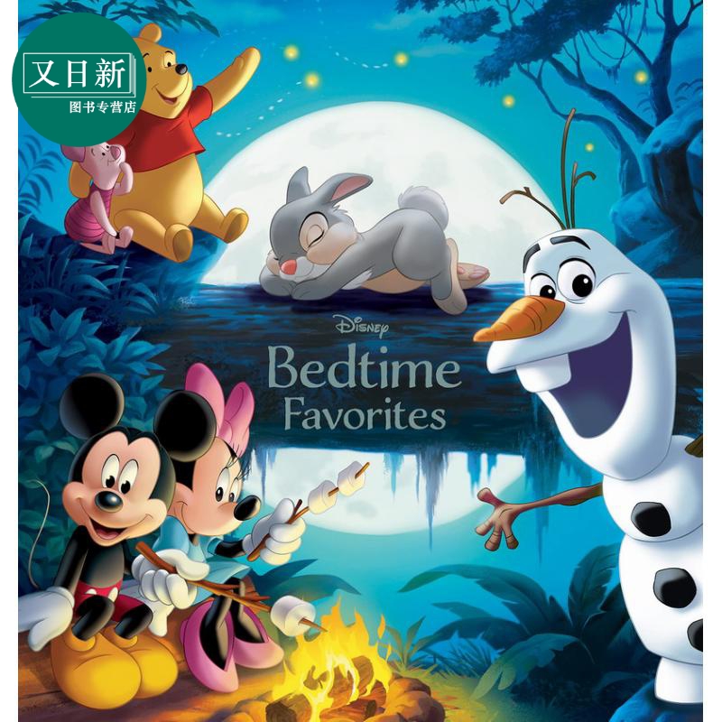 Disney Bedtime Favorites Collection 迪士尼睡前故事集 英文原版 进口图书 儿童绘本 故事图画书 迪士尼系列 又日新 书籍/杂志/报纸 儿童读物原版书 原图主图