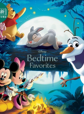 Disney Bedtime Favorites Collection 迪士尼睡前故事集 英文原版 进口图书 儿童绘本 故事图画书 迪士尼系列 又日新