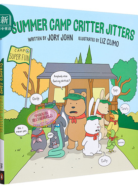 Liz Climo Summer Camp Critter Jitters 夏令营的一天 英文原版儿童精品绘本 动物及动物故事 4到6岁 又日新
