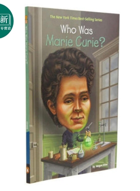 谁是居里夫人 Who Was Marie Curie 儿童科普文学 中小学生读物 英文原版 7-12岁 Who was系列