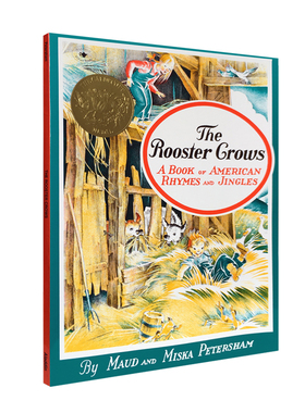 凯迪克金奖绘本 公鸡 The Rooster Crows: A Book of American Rhymes and Jingles 美国韵文童谣 英文绘本图画书 平装