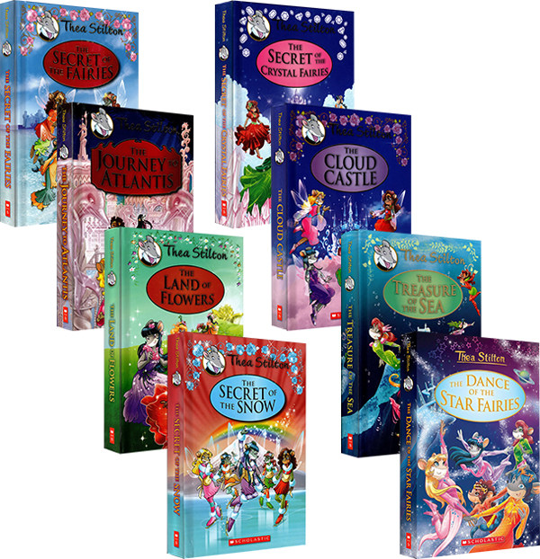 女版老鼠记者 西娅姐妹冒险故事1-9 英文原版thea stilton special