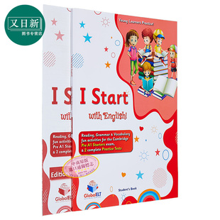 剑桥少儿英语考试YLE CEFR starters PreA1剑少一级备考书含答案音频I with Start Answers 又日新 Key English