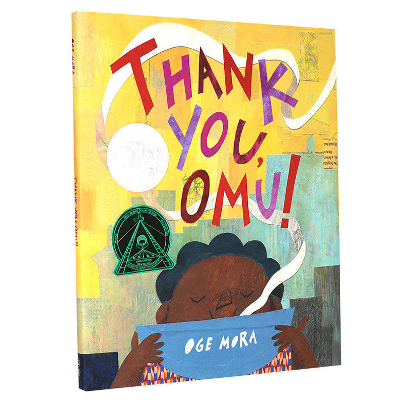 谢谢您,阿嬷!英文原版 Thank You, Omu! 精装 2019年凯迪克银奖绘本 3-8岁 学会分享与感恩