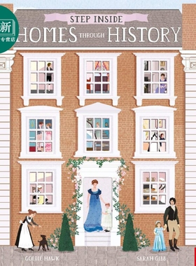 National Trust:Step Inside Homes Through History 建筑中的历史 英文原版 进口原版 建筑科普绘本 Goldie Hawk