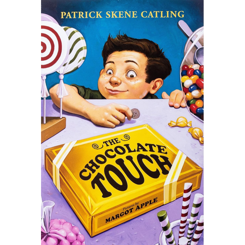 The chocolate touch 点石成巧克力 Patrick Skene Catling 英文原版 进口图书 儿童文学小说 故事图画书 又日新