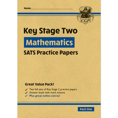 新KS2 Maths SATS实践论文套装1 New KS2 Maths SATS Practice Papers Pack 1 with free Online Extras 英文原版 又日新