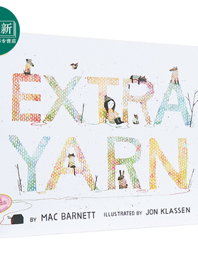 The Caldecott Honor Books 2013: Extra Yarn 穿毛衣的小镇 儿童故事绘本 Jon Klassen 名家绘本 图画书 2013凯迪克银奖绘本