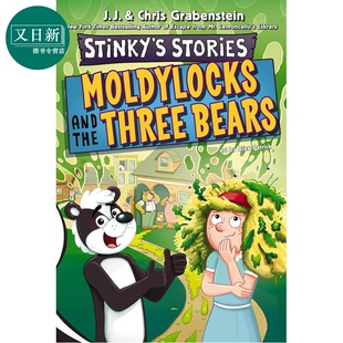 臭鼬的故事4 Stinky's Stories #4 英文原版 儿童章节小说 黑白插图 动物友谊冒险故事书 英语读物 进口童书6岁+ 又日新
