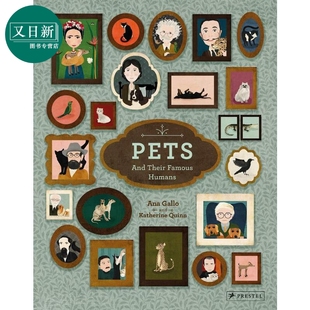Famous 主人 And 宠物及其有名 Humans Vandevelde 精品绘本 Lucie 12岁 Pets 精装 Their