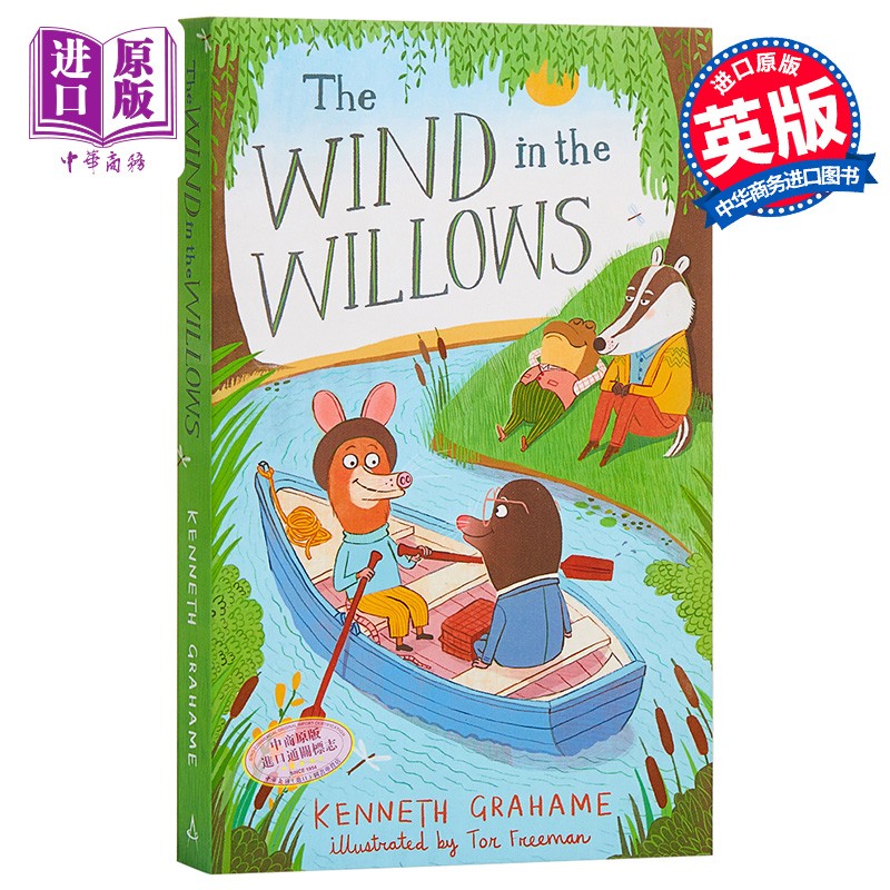 柳林风声英文原版 The Wind in the Willows经典儿童文学童话故事儿童小说中小学生英语课外阅读暑期寒假书单