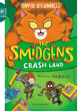 小不点游记2 The Smidgens Crash-Land 英文原版 儿童文学 奇幻冒险小说故事书 进口童书小初文学David O Connell 又日新