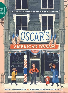 奥斯卡的美国梦Kristen Howdeshell Oscar's American Dream英文原版 儿童绘本故事书精装精品绘本进口 4-8岁童书 又日新