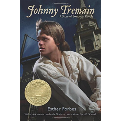 纽伯瑞：约翰尼.派恩 Johnny Tremain 儿童文学 插图童书 故事书 历史故事 纽伯瑞奖 10~13岁 英文原版