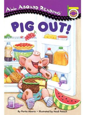 汪培珽第一阶段：6 Pig Out! 汪培珽书单 儿童分级读物 4~6岁 英文原版 独立阅读入门