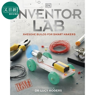 Lab 又日新 7到12岁 STEM大课题 STEM Inventor 发明实验室 for Projects 儿童绘本 genius 英文原版 makers