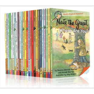 小侦探内特28册全集故事 Nate the Great 儿童初级章节书桥梁书 寒暑假推荐280L-600L小初文学小说英文原版7-12岁 又日新