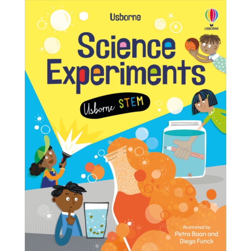 预售 尤斯伯恩 在家也能玩的科学实验 Science Experiments 儿童科学实验指南 物理知识科普 英文原版 进口图书Usborne 又日新