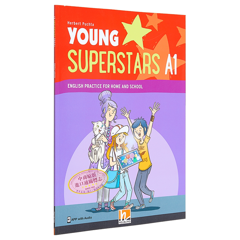 黑布林家庭英语练习 A1 Young Superstars A1 英文原版 进口图书 中小学教辅参考书 儿童英语学习 课堂英文练习 又日新